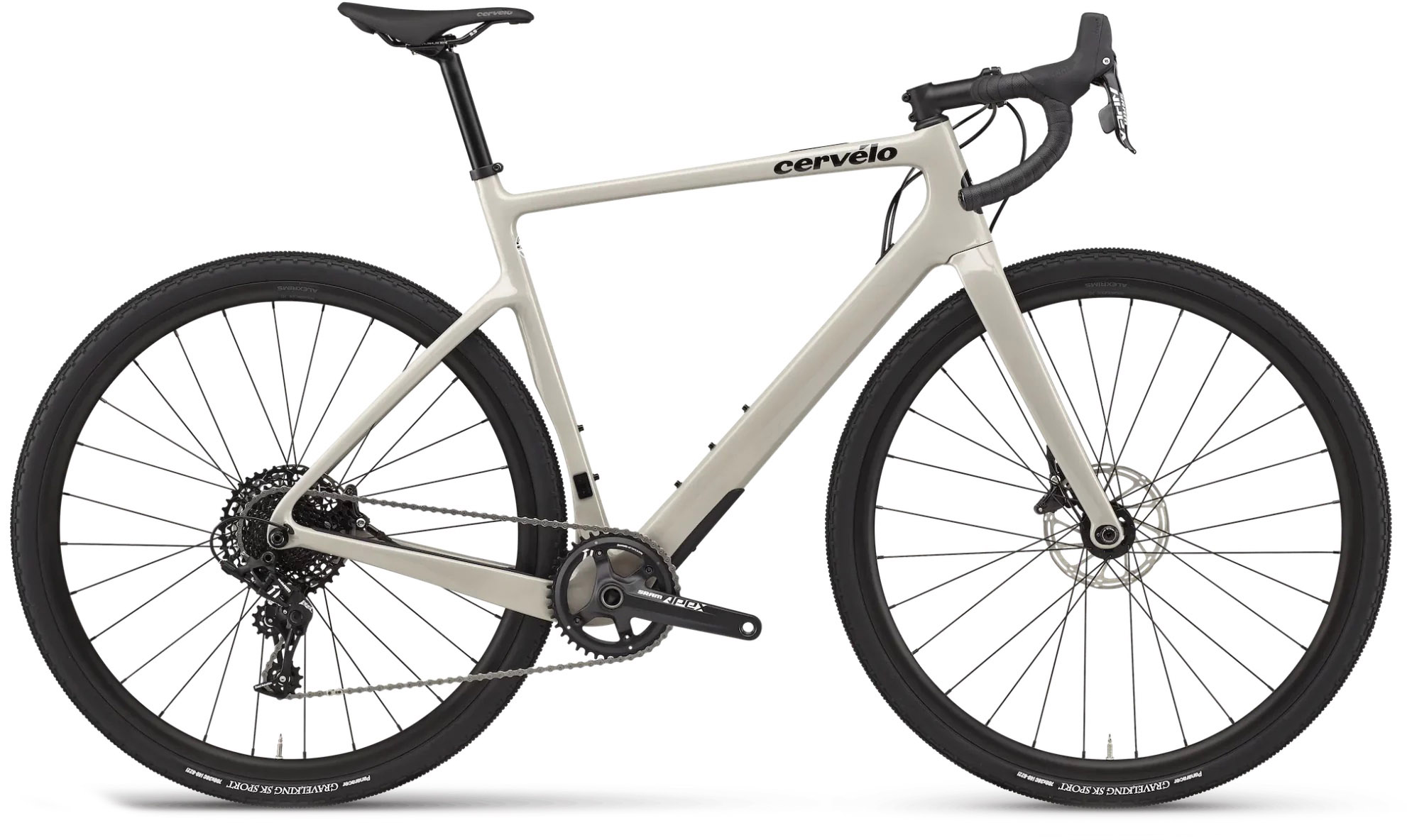 Cervélo Aspero Apex 1 2024 - Grå Racercykel Tilbud