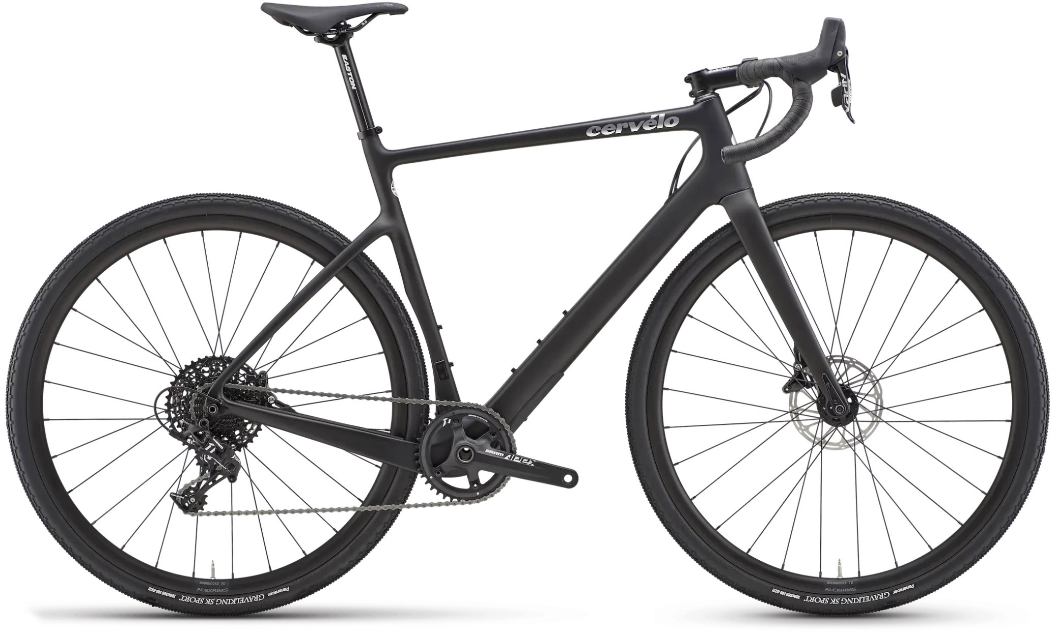 Cervélo Aspero Apex 1 2024 – Sort racercykel på tilbud!