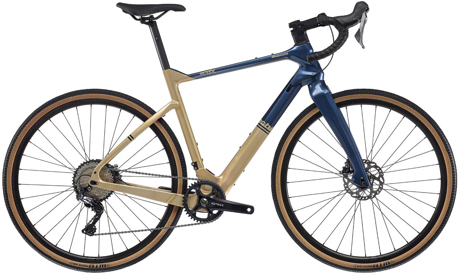 Bianchi Arcadex GRX 810 11g 2023 - Blå Racercykel Tilbud