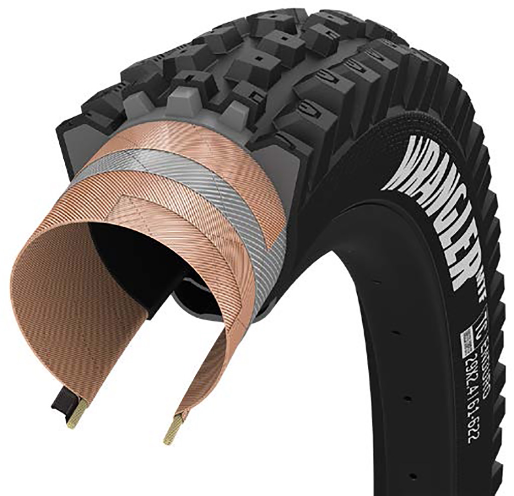 Goodyear WRANGLER MTF 29x2.40 Fordæk - Sort Tilbud