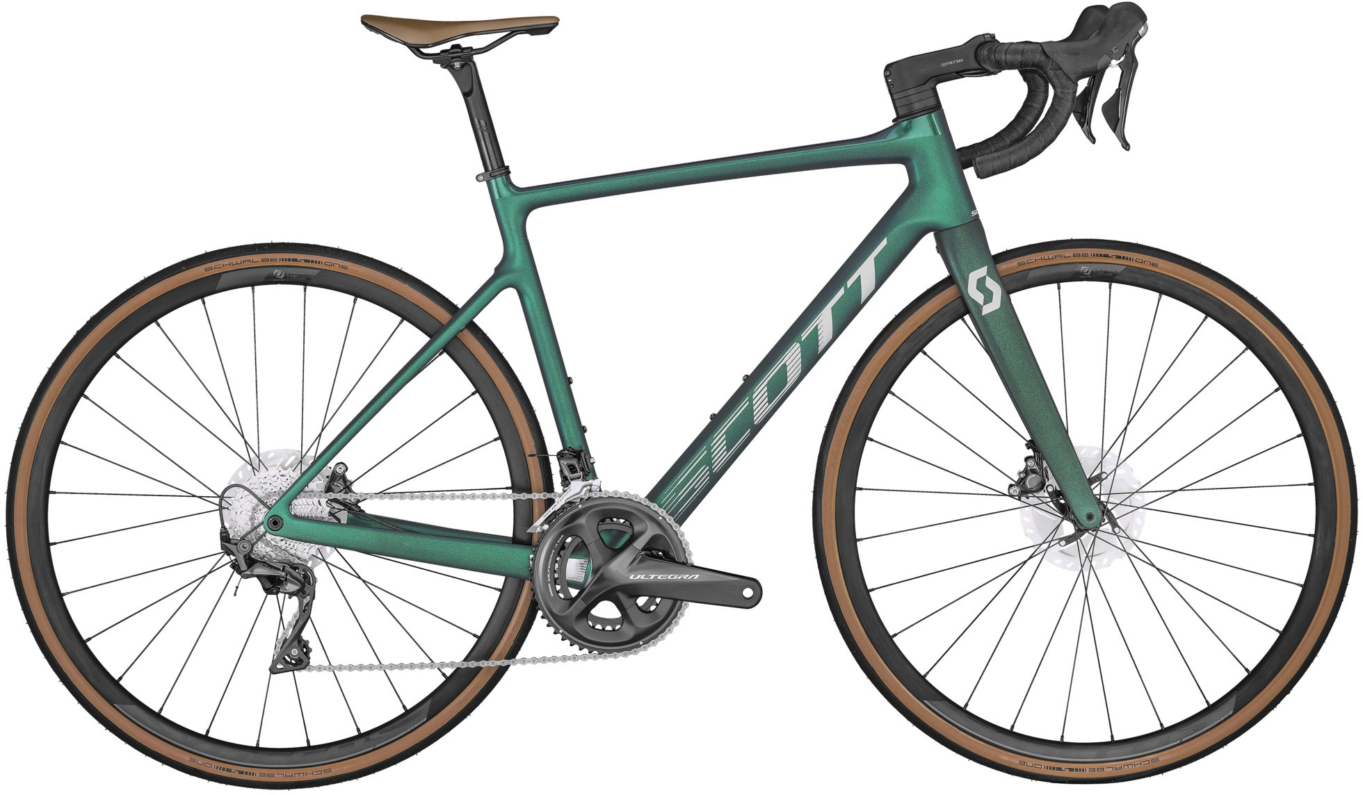Scott Addict 20 2022 - Grøn Racercykel Tilbud!