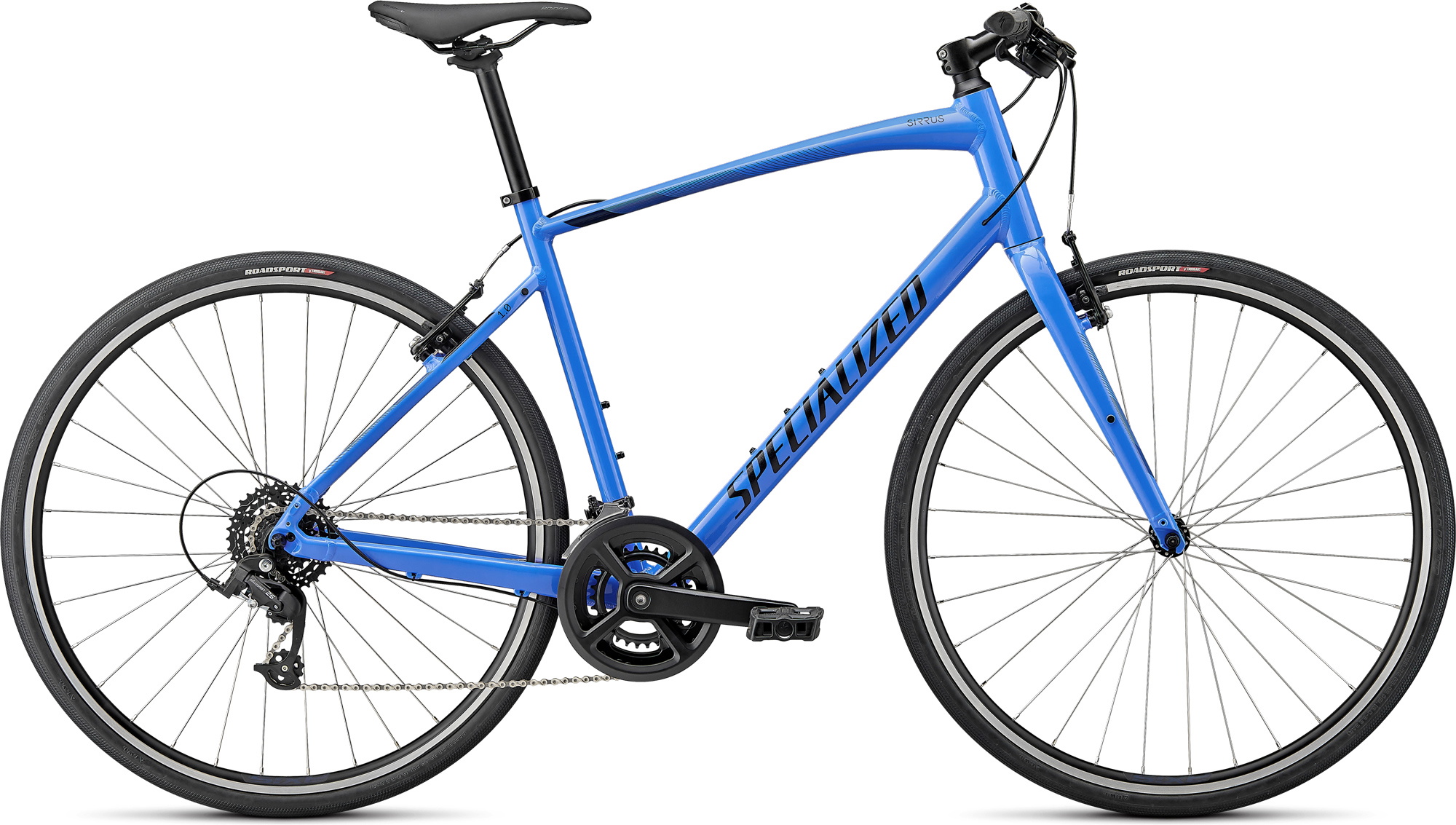 Specialized Sirrus 1.0 2023 - Blå Herrecykel på tilbud!