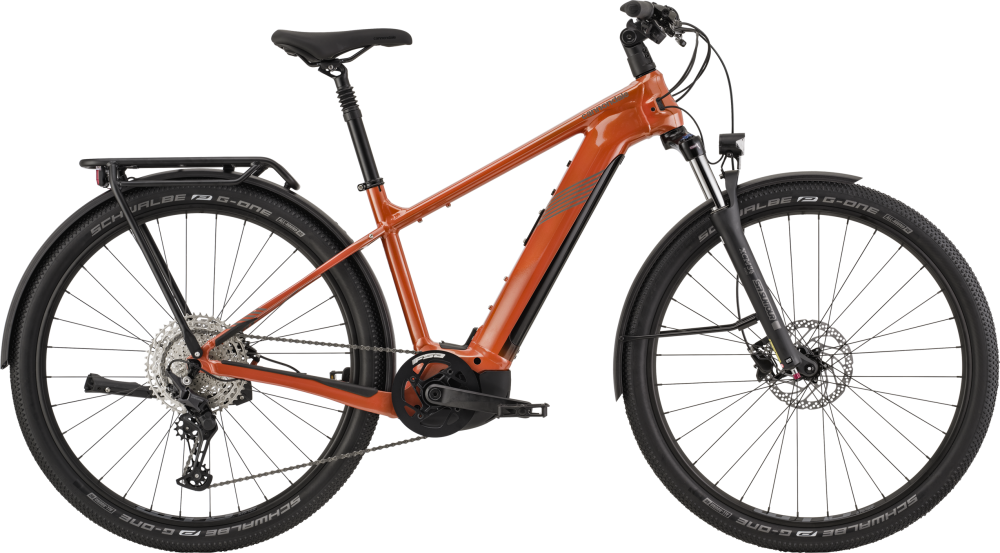 Cannondale Tesoro Neo X2 Elcykel - Rød til God Pris!