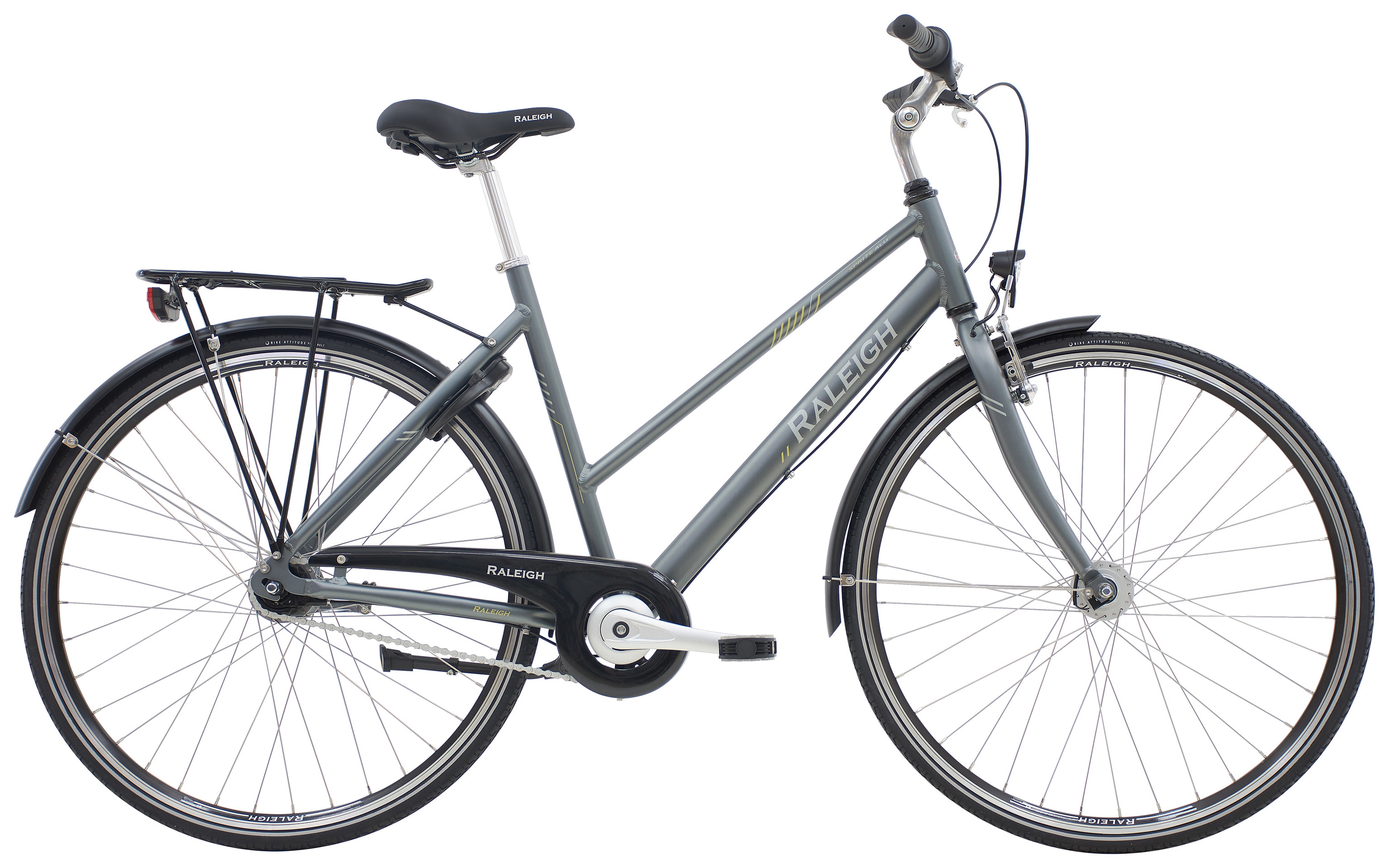 Raleigh Sprite Alu Damecykel 7 gear - Grå tilbud!