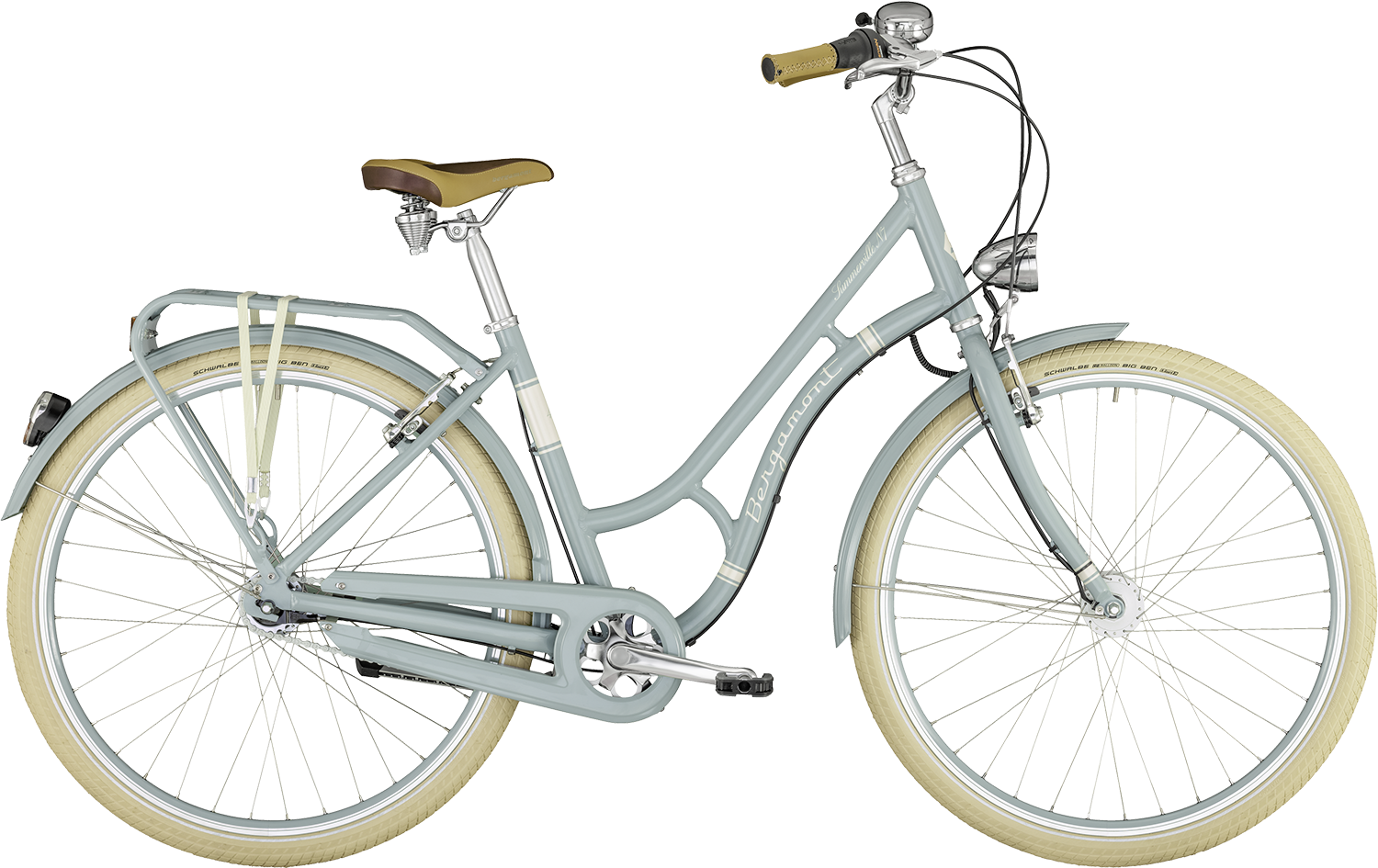 Bergamont Summerville N7 CB 2022 - Blå Damecykel Tilbud!