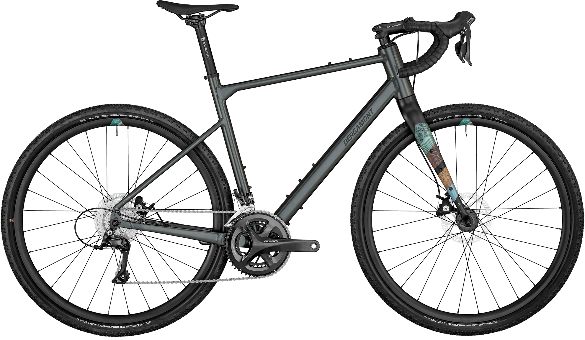 Bergamont Grandurance 4 2024 - Grå racercykel på tilbud