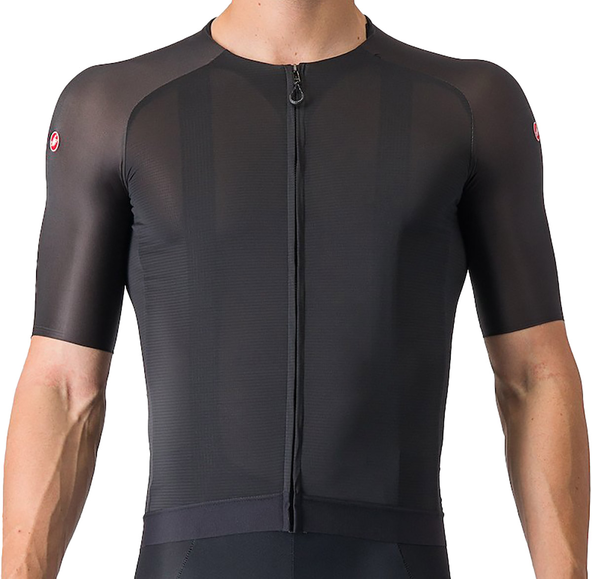 Castelli AERO RACE 7.0 Cykeltrøje - Mørk Sort Tilbud