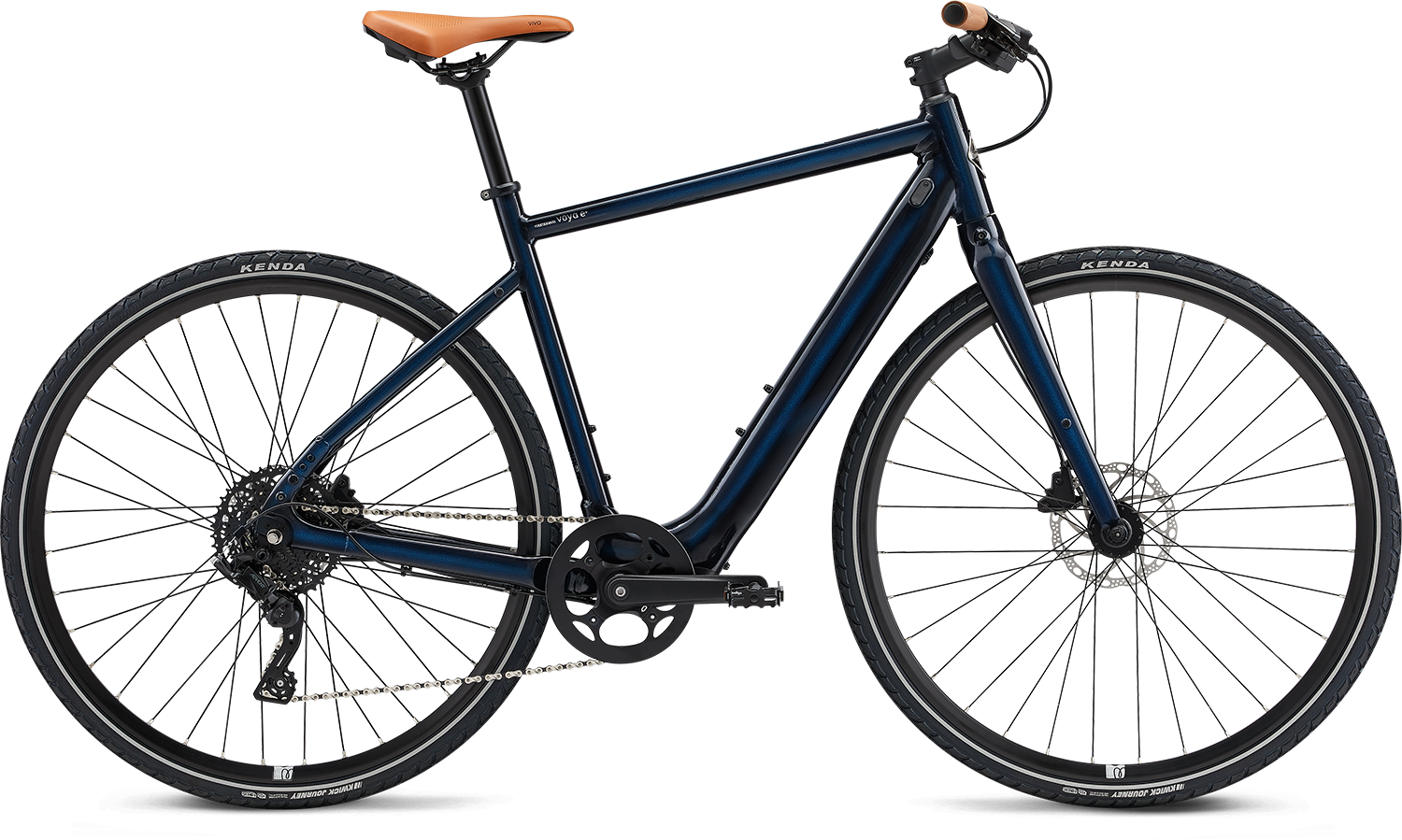 Giant Momentum Voya E+ 3 Elcykel - Sort Blå Tinte