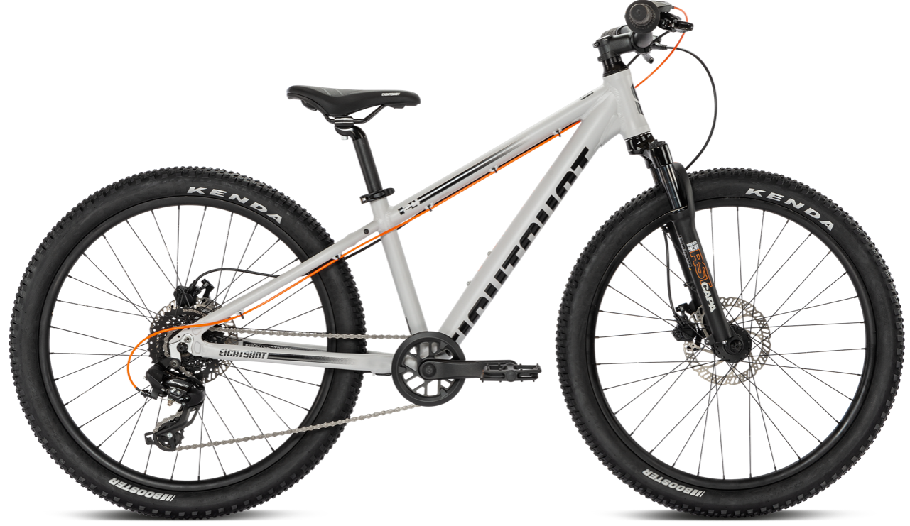 Puky Eightshot X-COADY 24" DISC - Grå Børnecykel på tilbud