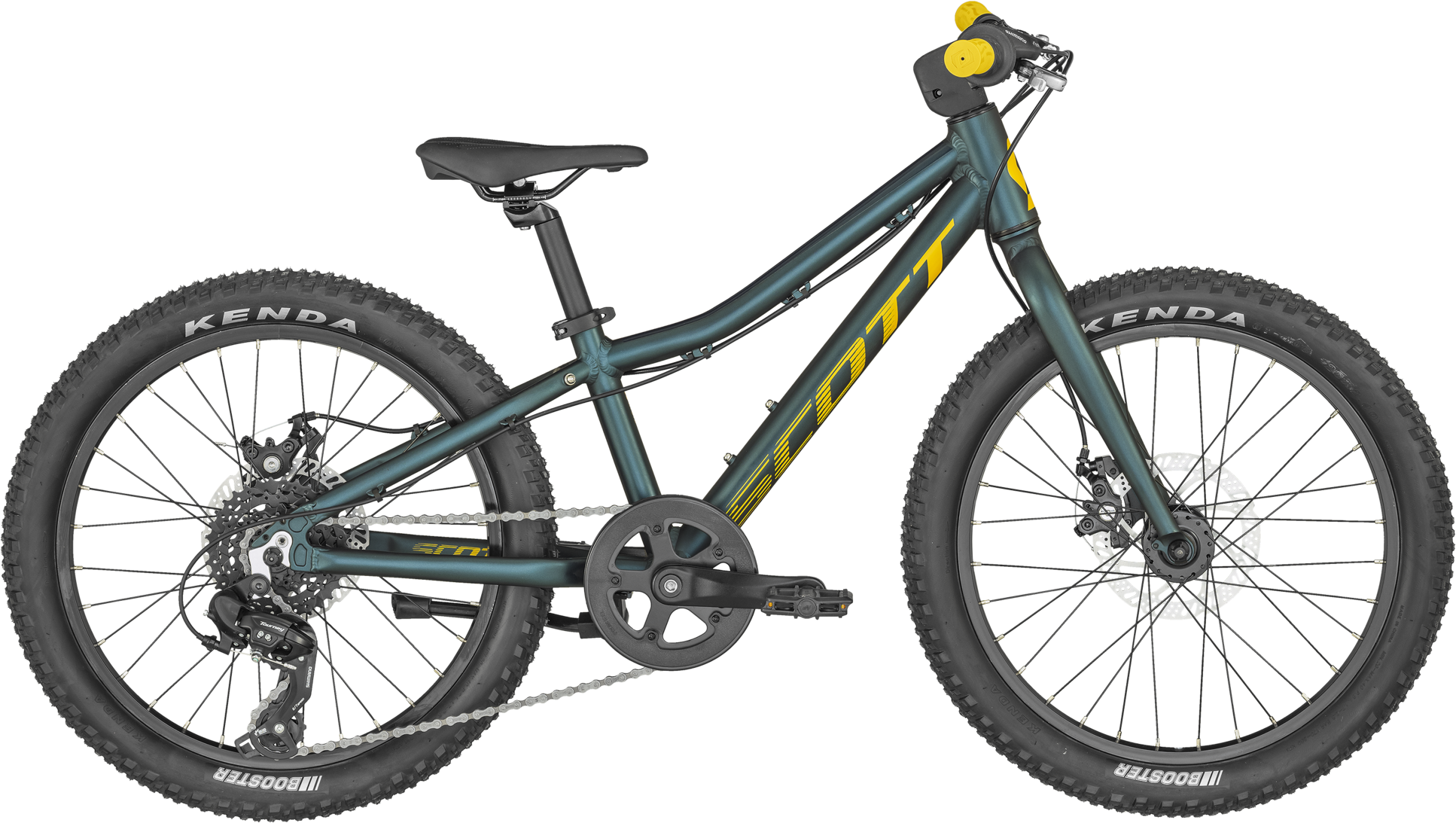 Scott Scale 20 Rigid 2024 - Grøn Børnecykel Tilbud