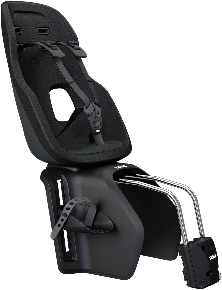 Yepp Nexxt 2 Maxi cykelstol til montering - Midnight Black