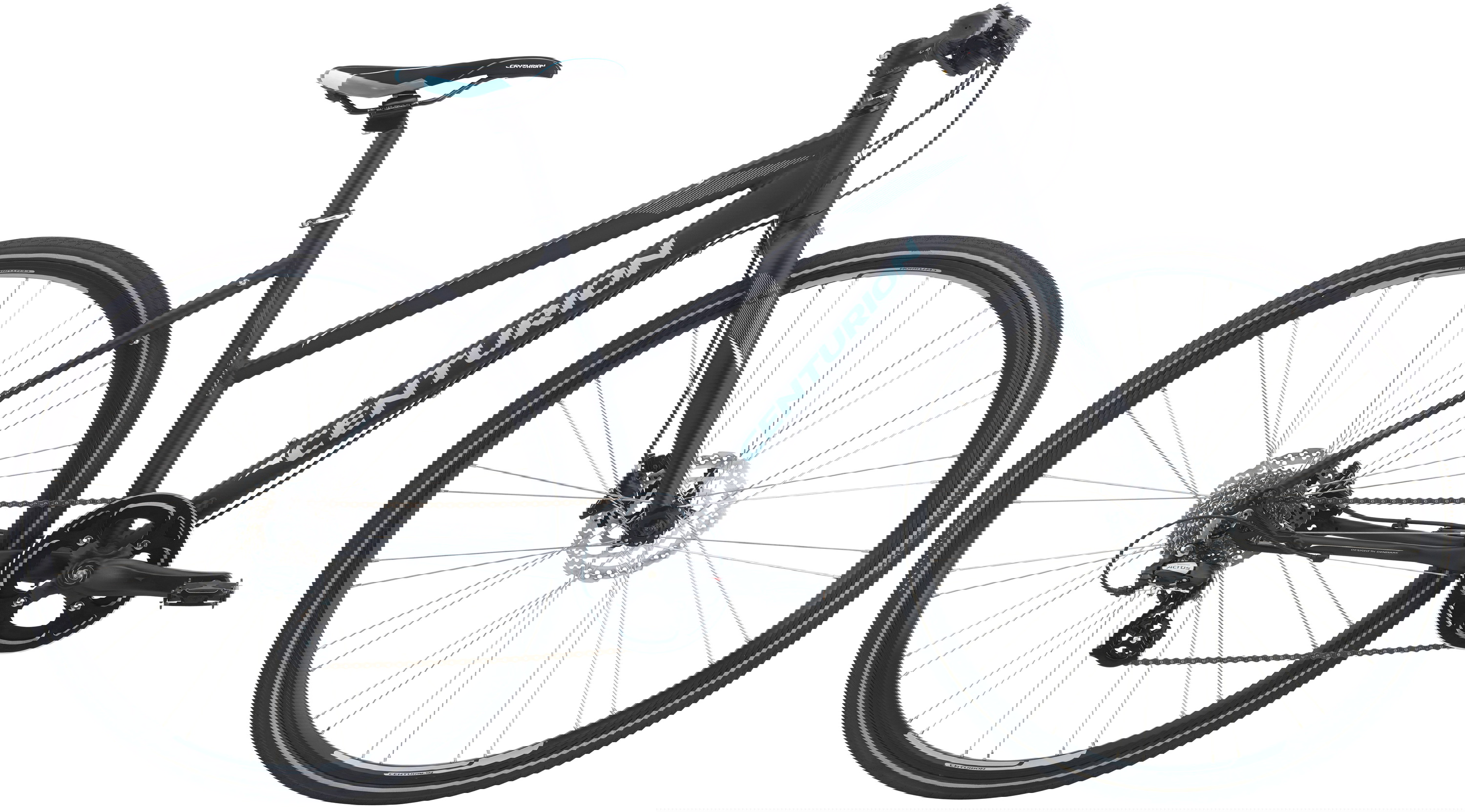 Centurion Basic Fitness Damecykel 8g - Sort tilbud
