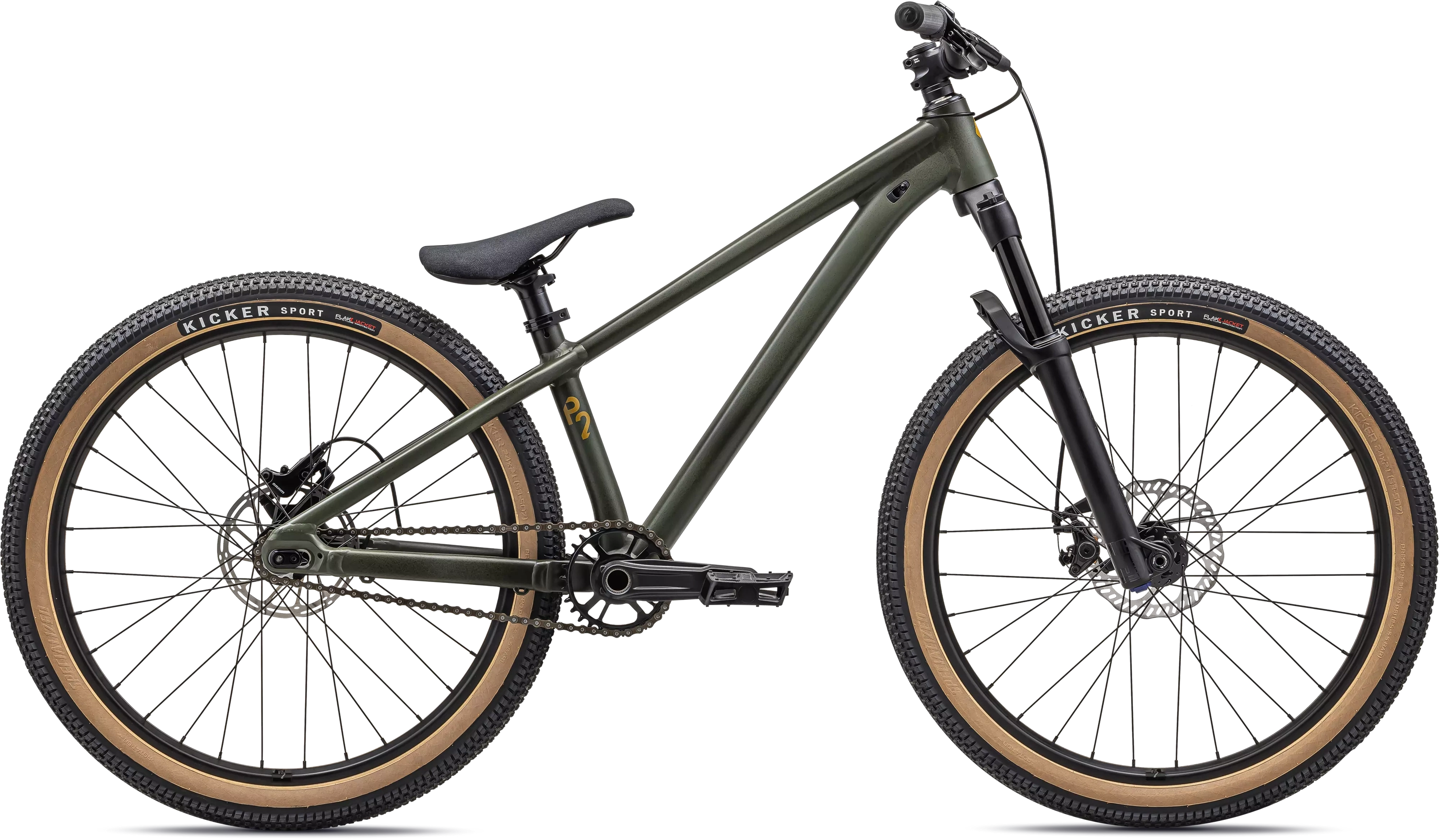 Specialized P.2 2025 - Grøn Børnecykel Tilbud!
