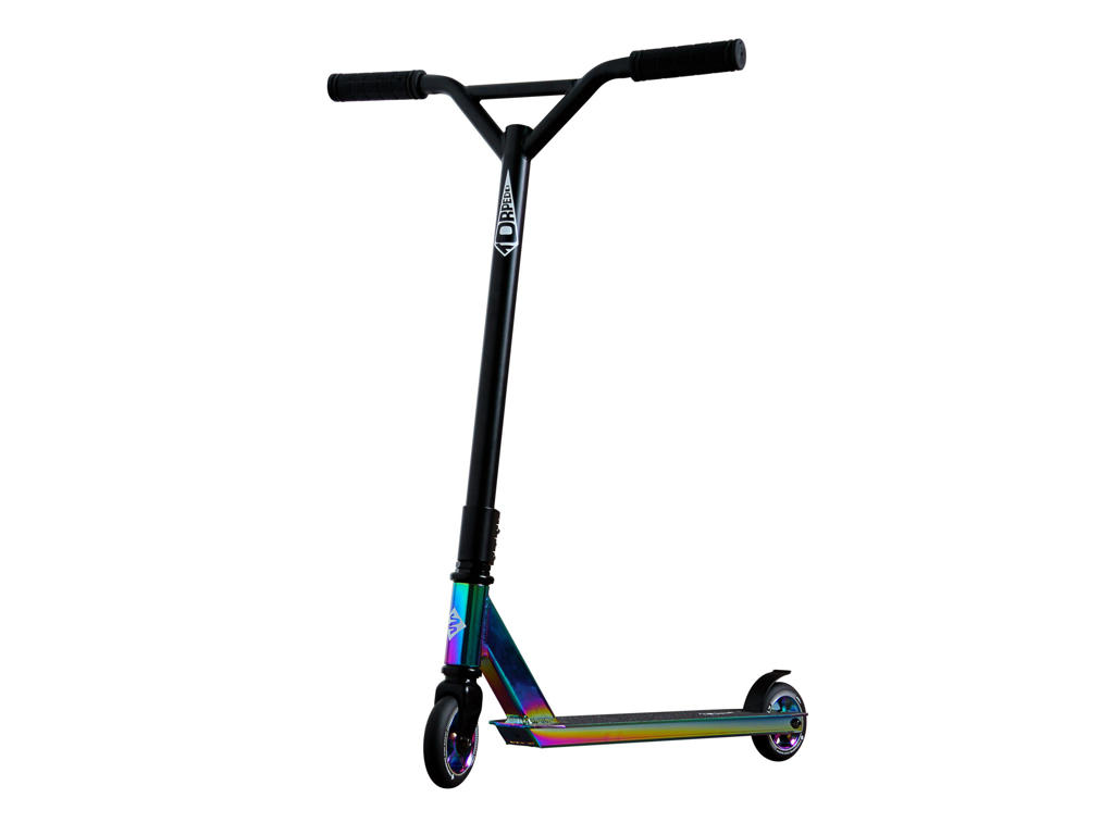 Streetsurfing Torpedo - Løbehjul til børn og begyndere - Neochrome Sort Sort