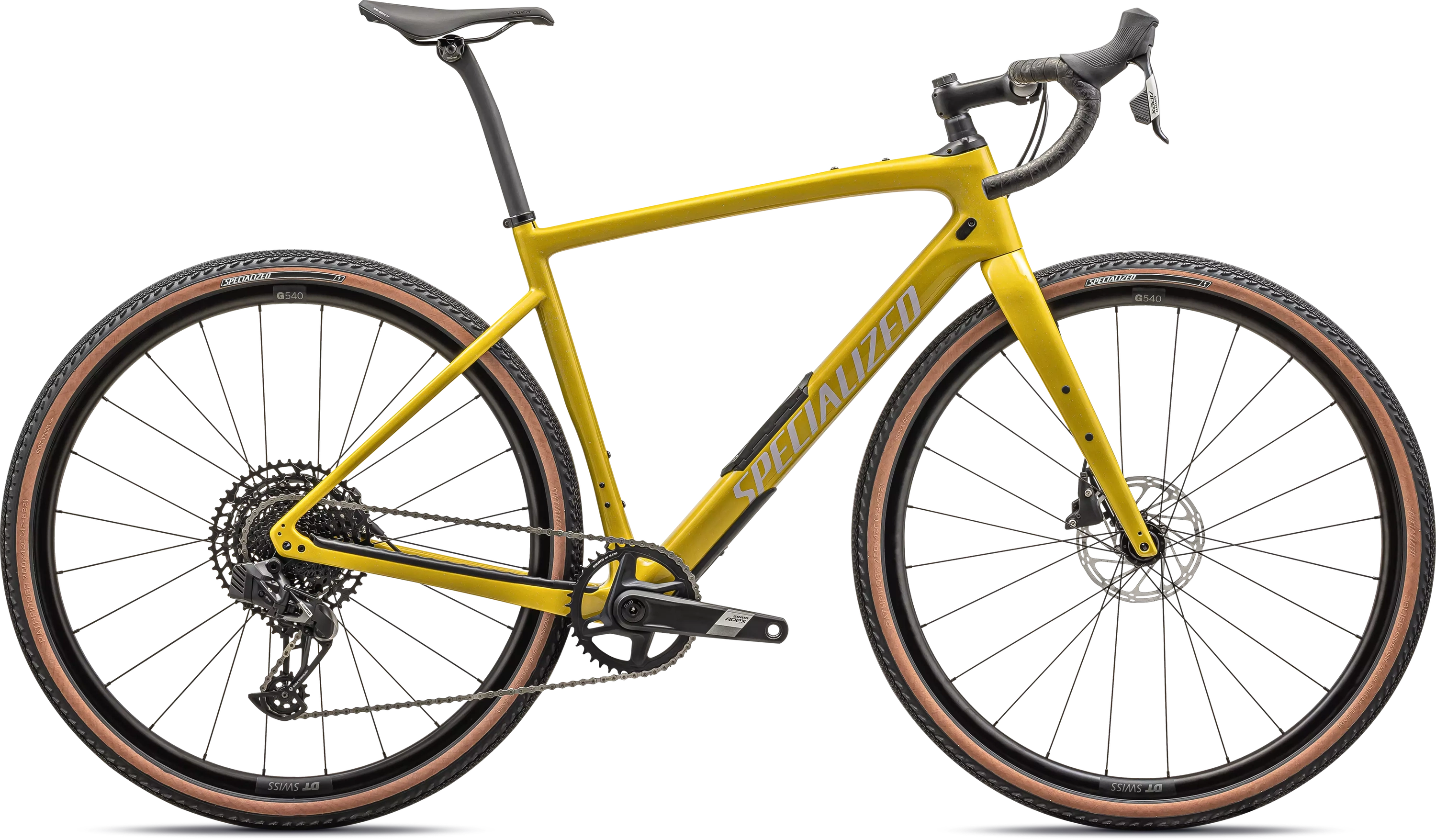 Specialized Diverge Comp Carbon 2025 - Gul Racercykel