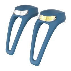 Knog Frog V3 set Denim Blue - Cykellygte    9328389031752