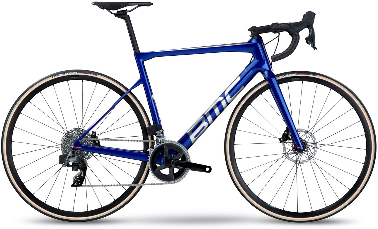 BMC Teammachine SLR FOUR 2022 - Blå Racercykel Tilbud