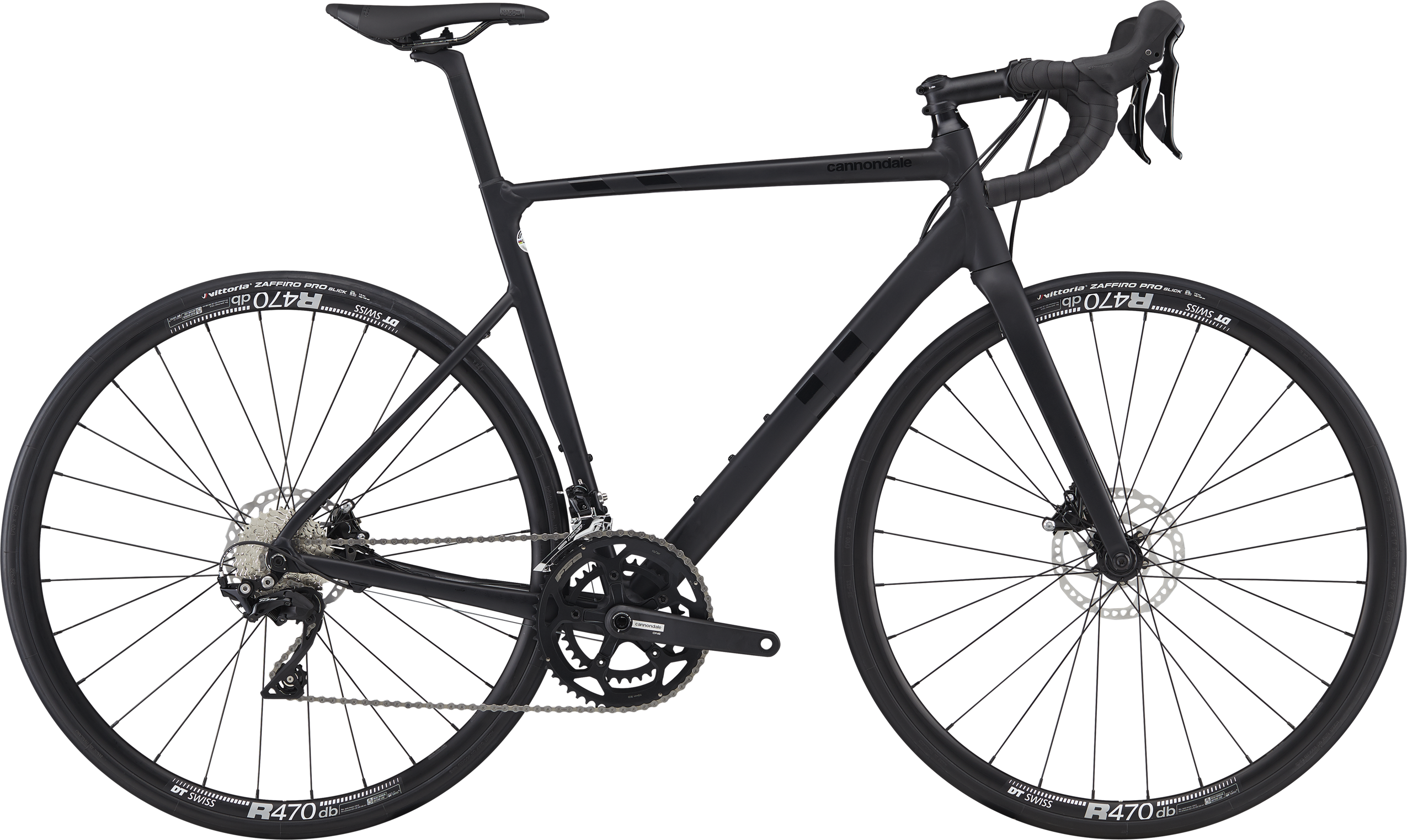 Cannondale CAAD13 105 2024 - Sort racercykel på tilbud!
