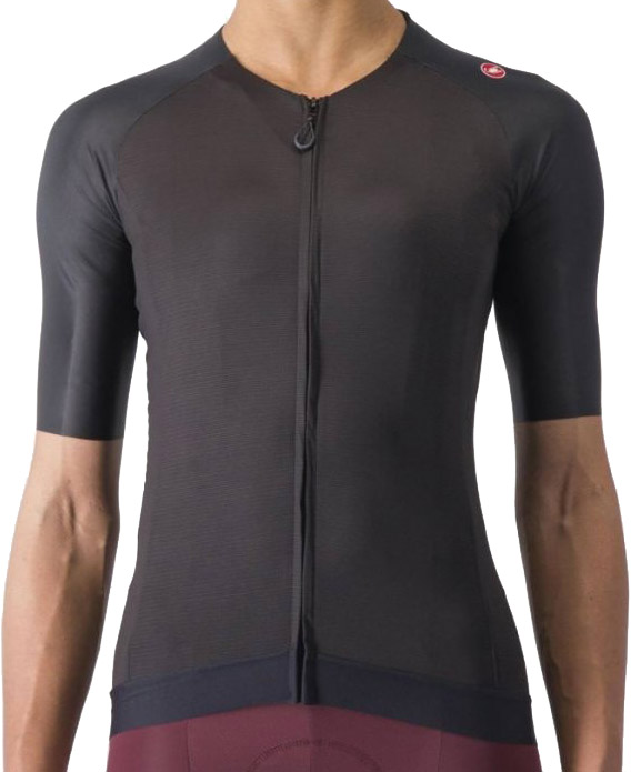 Castelli AERO PRO 7.0 W Cykeltrøje - Lys Sort Tilbud!
