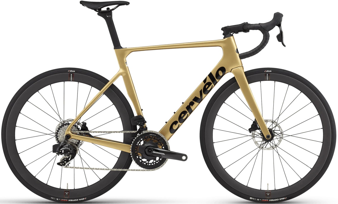 Cervélo Soloist Force eTap AXS 2024 - Gul Racercykel