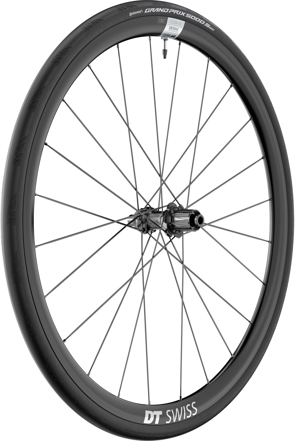 DT Swiss E 1800 Spline 30 Hjul med Dæk & Slange 700c