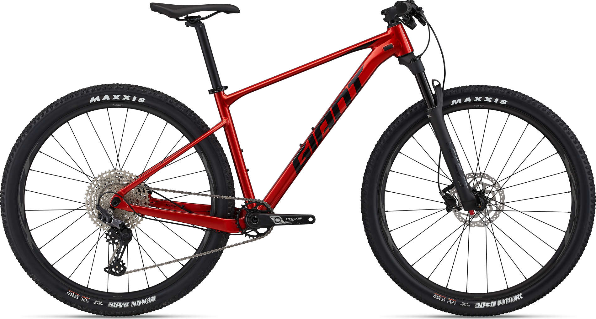 Giant XTC SLR 29 2 2023 - Rød Mountainbike Tilbud