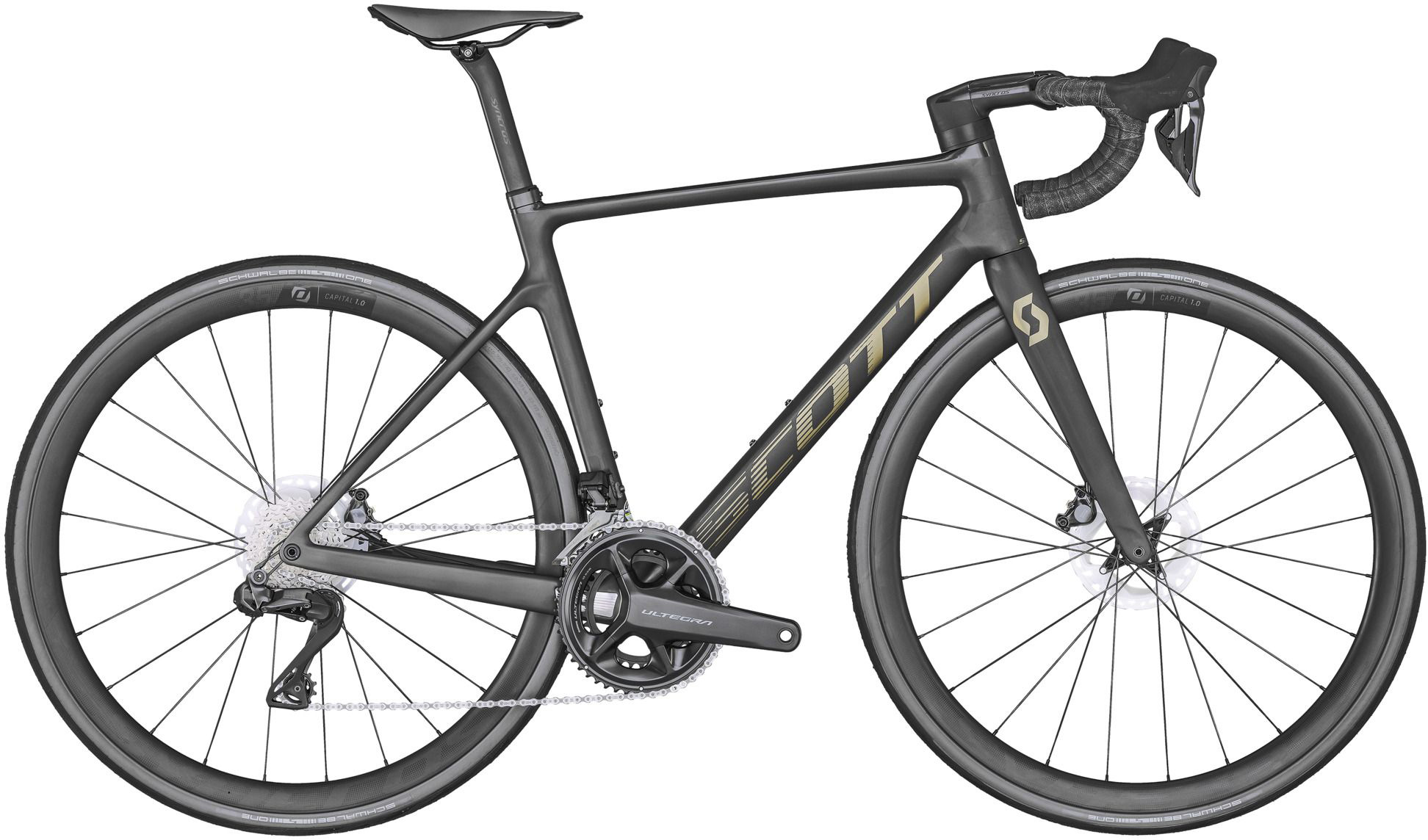Scott Addict RC 15 2024 - Sort Racercykel Tilbud