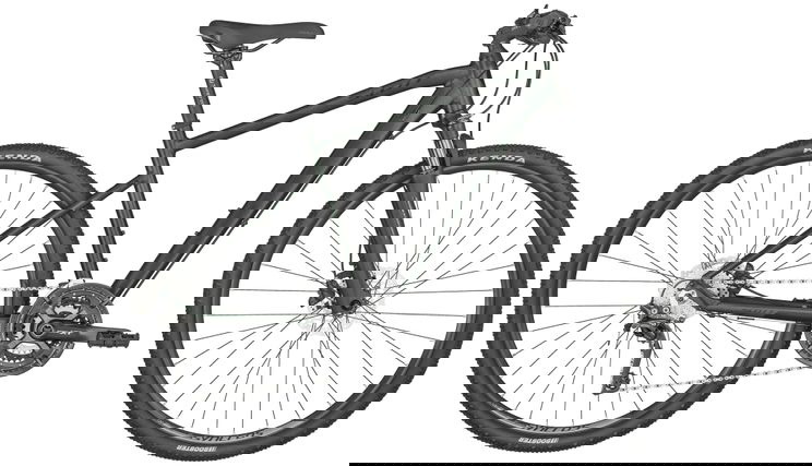 Scott Sub Cross 10 2024 - Herrecykel til Fantastisk Pris!