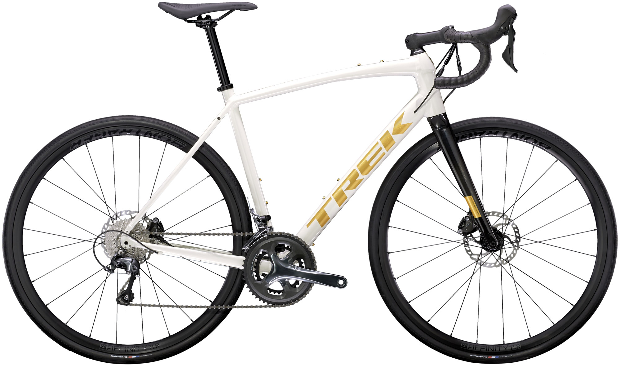 Trek Domane AL 4 Disc 2022 – Hvid Racercykel Tilbud