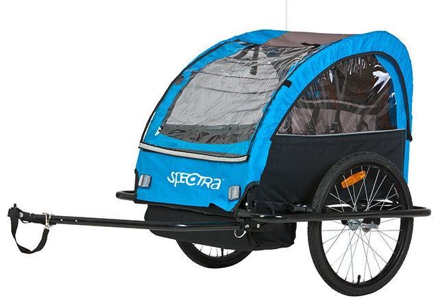 Spectra Eco Børnetrailer til 2 børn - Fantastisk tilbud!