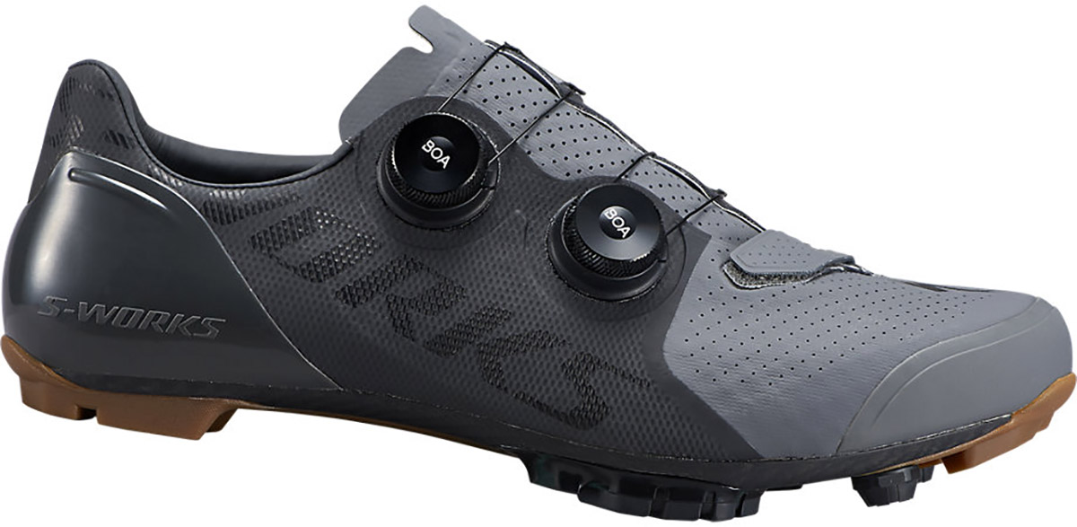 Specialized S-WORKS RECON MTB Sko - Sort/Grå Tilbud!