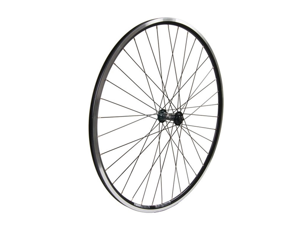 Connect City/MTB Forhjul - 700C - QR nav - Mach1 CFX 13,4 mm fælg - Sort