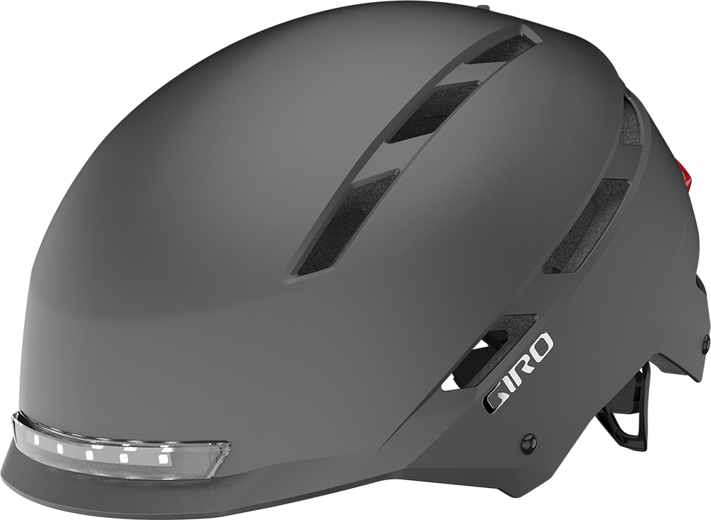 Giro Escape MIPS Cykelhjelm med LED Lys - Grå